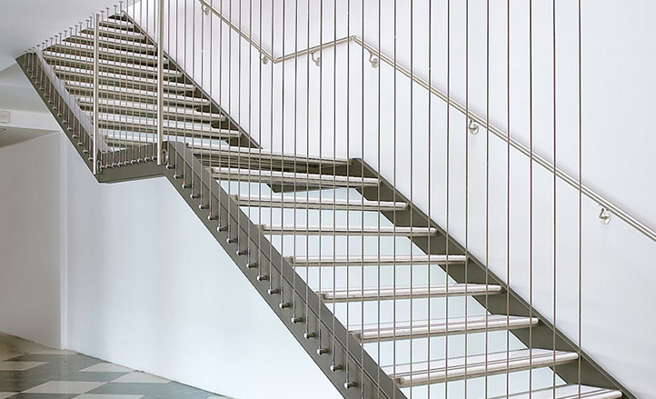 Stainless steel railings